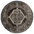 thumbnail image 4 of Porch & Den  Steudler Distressed Medallion Pattern Area Rug Walnut 7'10" Round 8' Round Living Room,Bedroom,Dining Room Round, 4 of 5