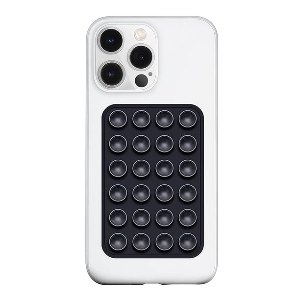 LvShuLiangPin - Funda de silicona con ventosa para teléfono móvil, accesorio adhesivo de silicona para teléfonos inteligentes, espejo manos libres, soporte para teléfono de ducha para selfies, vídeos