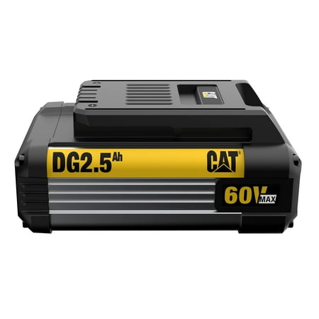 

CAT® 60V 2.5Ah Lithium-ion HHA1 Battery - DG6B25 Black Yellow