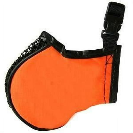 pro guard pets softie muzzle for dogs, medium orange