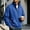 Blue, variant on Vxararl Zip Up Jacket Long Sleeve Fleece Sweatshirt Men Lightweight Fleece Full Zip no Hood Athletic Jacket Versatile - Business, Fall, Winter, Spring Jacket Full Zip Fleece Jacket Men White 2xL