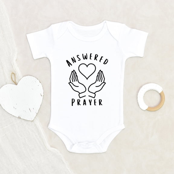 Pregnancy Announcement Clothes - Gained Prayer Clothes - IVF Baby Clothes