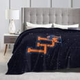 thumbnail image 4 of Langston University Fleece Blanket, Very Soft Microfiber Flannel Blanket for Couch Warm and Cozy for All Seasons, 4 of 6