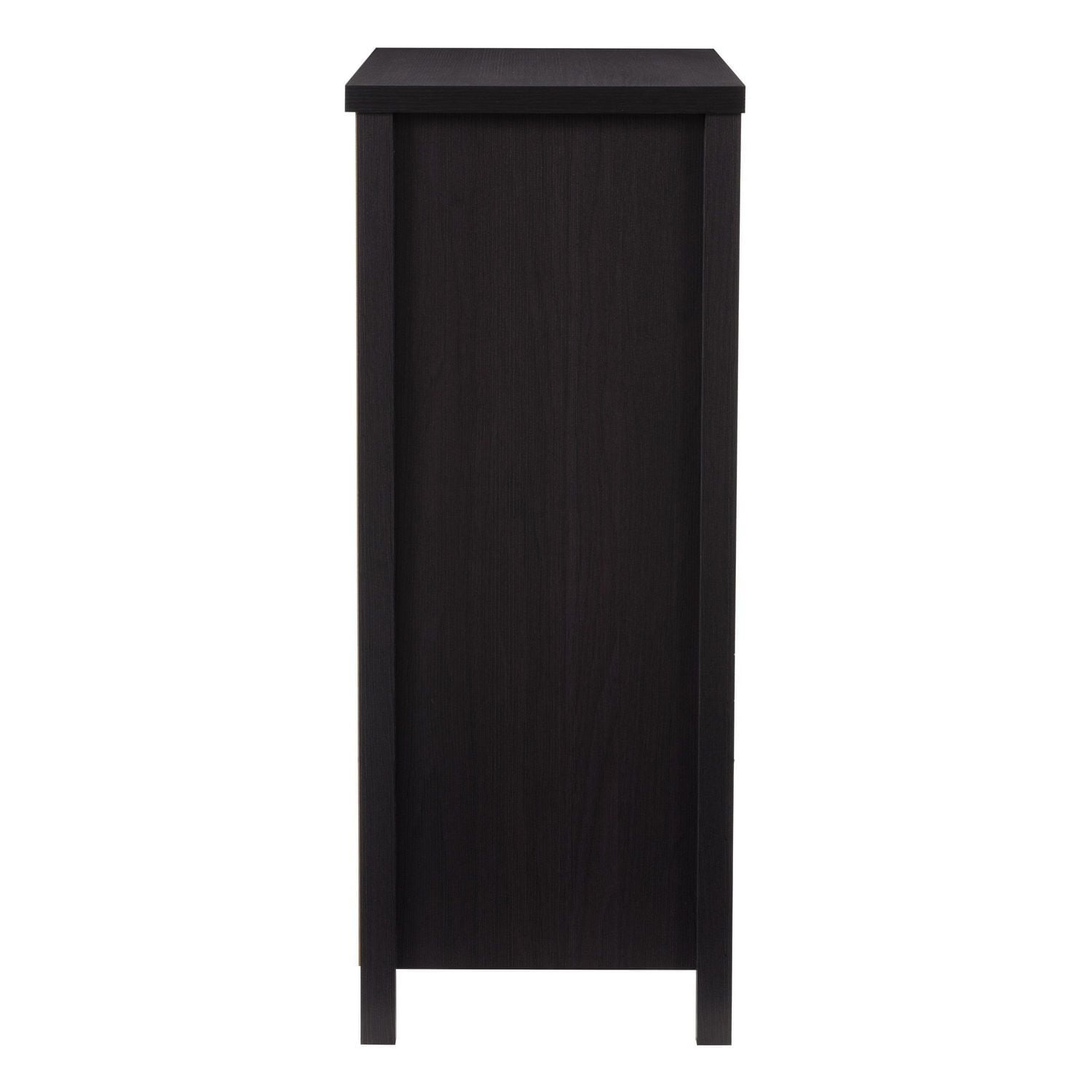 CorLiving Boston Modern Engineered Wood 5 Drawer Tall Adult Dresser with Interlocking Drawers