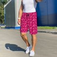 thumbnail image 6 of Sikiie Breast Cancer Awareness6 Mens Pajama Shorts, Lightweight Lounge Pant with Pockets Soft Sleep Pj Shorts for MenMedium, 6 of 6