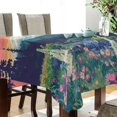 thumbnail image 4 of Yayeee Tablecloths for Rectangular Tables 54 x 54 inch Party Table Cover, Floral Mountain, 4 of 6