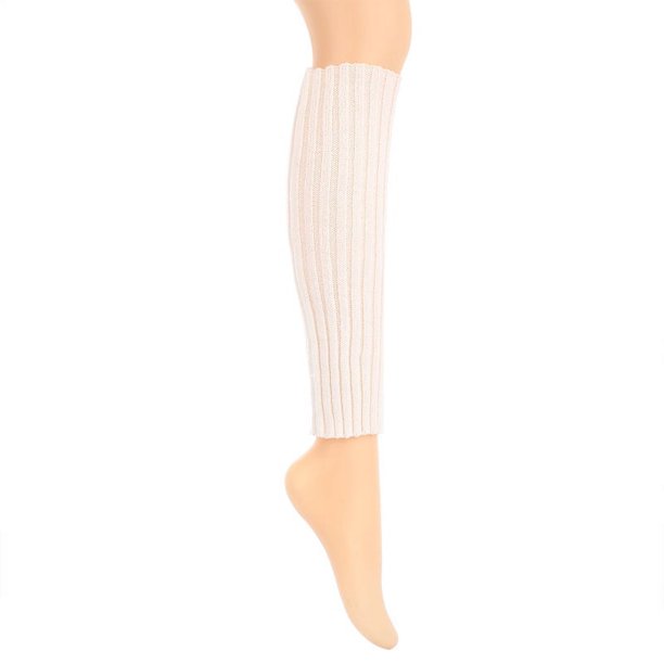 Calcetines de punto de lana con rayas verticales de colores cálidos para otoño e invierno, accesorios para calentar los pies de mujer, calcetines de pierna gruesos con mangas para fiestas, hermosos