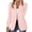 Pink, variant on Edvintorg Womens Blazer Plus Size Long Sleeve Business Casual Open Front Suit Jacket Women Fashion M-4XL Blue