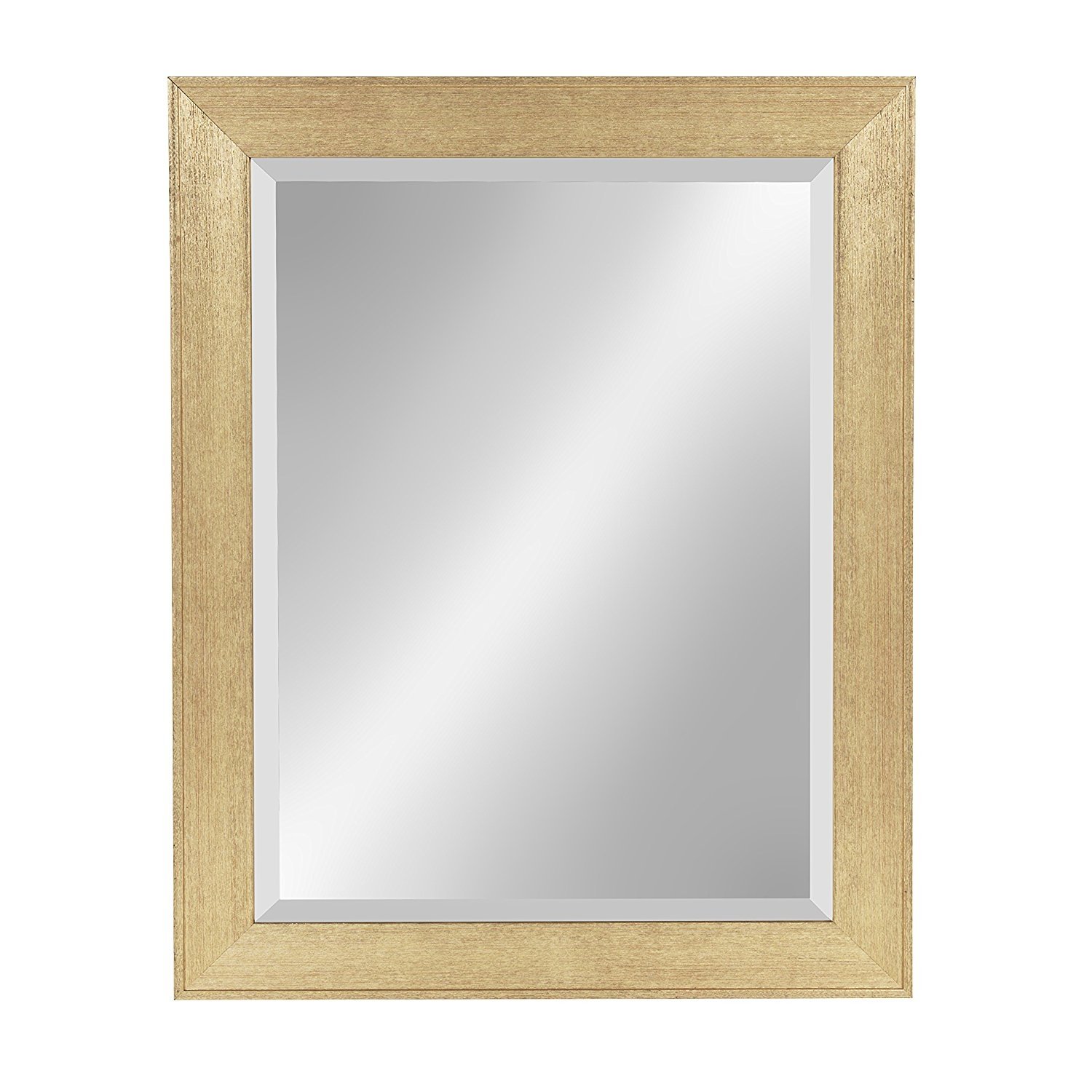 Kate and Laurel Coppell Framed Mirror, 22 x 28, Gold