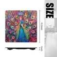 thumbnail image 2 of High Precision Body Weight Scale Smart Bathroom Scales with Large LCD Display(400lbs),Decorative for Bedroom-Elegant Peacocks Displaying Colorful Feathers, 2 of 4