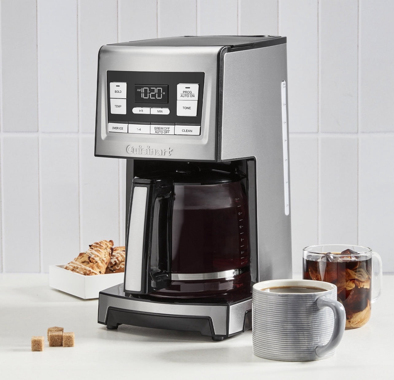 Cuisinart, Automatic Grind and Brew 12 Cup Coffee Maker, Silver