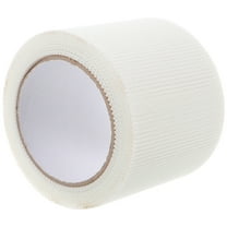 LEORX White Fiberglass Drywall Mesh Tape for Crack Repair and Gap Sealing with Wear Resistant Material