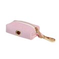 thumbnail image 1 of Pink Corduroy Dog Collar And Leash Set With Custom Engraved Nameplate, 1 of 17