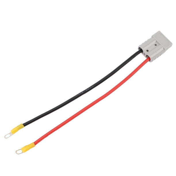 Cable De Enchufe De Carga De Carretilla Elevadora Eléctrica, Conector De Cargador De Batería Conector Rápido Resistente De Alta Frecuencia Resistente Al Calor Para Vehículo