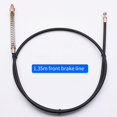 thumbnail image 2 of 1pc Electric Vehicle Brake Cable Brake Line For Ebike Rear Drum Brake Lines For Electric Bike Moto Rear Front Cable Accessories, 2 of 9