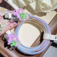 thumbnail image 3 of Tianyeda Flower 2Pcs Charging Cable Protectors with 1pc Spiral Protective Rope, 3 of 6