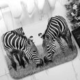 thumbnail image 1 of YUSDECOR Headshot Of A Burchell'S Zebra Home Decor Floor Mat Area Rug Doormat Size 15.7x23.6 Inches, 1 of 1