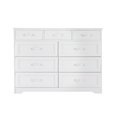 thumbnail image 7 of Dresser with 9 Drawers, Wooden Dresser Chest of Drawers, Wide Chest of Drawers, Dresser Storage Tower, Storage Dressers Organizer for Living Room, 47.2" W x 15.8"D x 34.6"H, 7 of 7