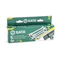 thumbnail image 2 of SATA 5-Piece 12 Pt. Flex-Head Ratcheting Wrench Set, Metric - ST09082SJ, 2 of 8