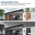 thumbnail image 4 of Wireless Smart Doorbell Camera: WiFi Connection, Cloud Storage & Easy Installation, Night Vision (No Receiver), 4 of 5