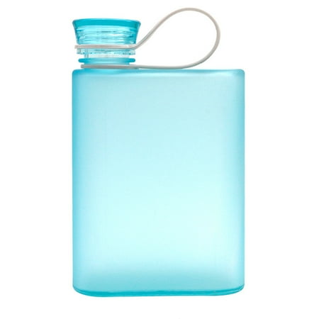 

Transparent Memo Shape Square Flat Home Gift Outdoor Sports Water Bottle Camping