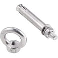 thumbnail image 3 of 2PCS Long Eye Bolt with Ring 304 Stainless Steel Wall Expansion Anchor Bolts M8 x 70 mm Masonry Concrete Screws, 3 of 4