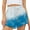 Blue, variant on Yanyanz Shorts for Women,Womens Sweat Shorts Casual Summer Comfy Athletic Shorts Printing Elastic Running Shorts Gym Shorts Women Workout Shorts Women Clearance Yellow 2Xl