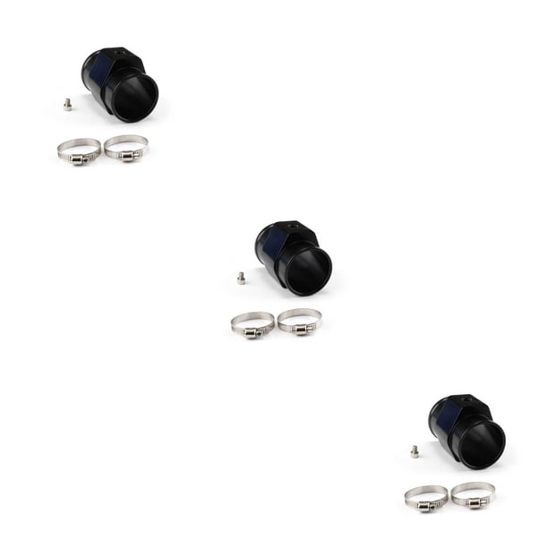 Speravity Tubo de indicador de temperatura del agua, adaptador de manguera de calibre de Sensor de 38mm, sensores en T, tubos de conexión Type1 NO1