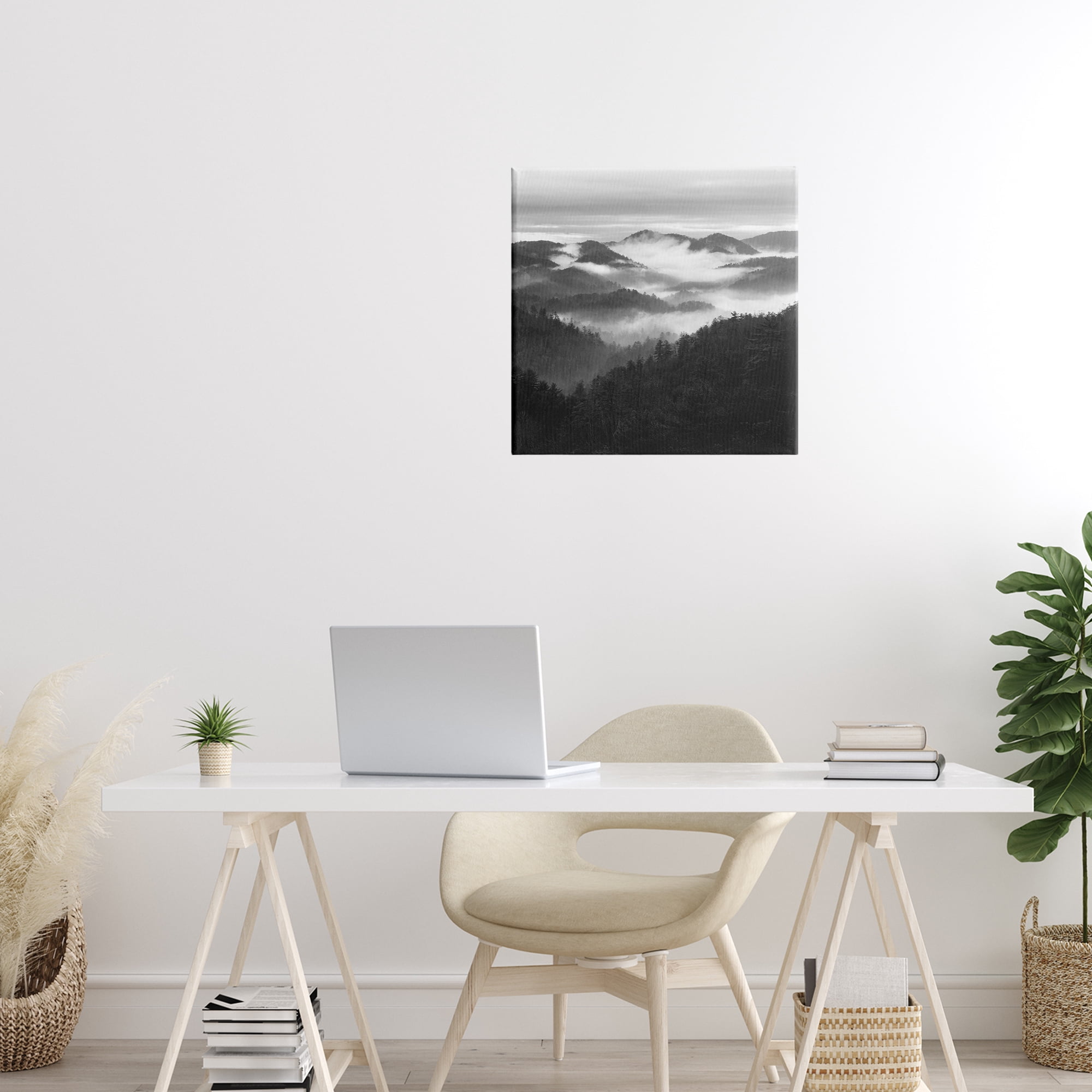 Stupell Industries Smoky Mountains Forest Canvas Wall Art, design by Nicholas Bell