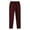 Red, variant on Mens Sweatpants Men's Fashion Drawstring Elastic Waist Solid Color Casual Sweat Length Pants(Beige,M)