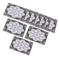 thumbnail image 1 of Calcomanías de Piso, Pegatina de Azulejos de Baldosas Impermebles, Pegatinas Diagonales, Calcomanías de Pared 20pcs Para Sala de Estar Comedor Cocina Sala de Juegos para Nijos, 1 of 7