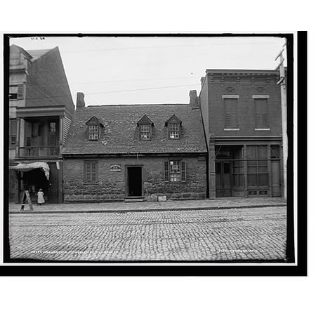 Historic Print, Washington's headquarters, Richmond, Va., 16" x 20"