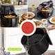 thumbnail image 5 of Fiudx Tapetes Reutilizables para Freidora, Revestimiento Antiadherente para Freidora de Aire, Aptos para Horno, Fáciles de Limpiar, Distribuyen El Calor, Versátiles para Freír, Cocinar Al Vapor y Hor, 5 of 6