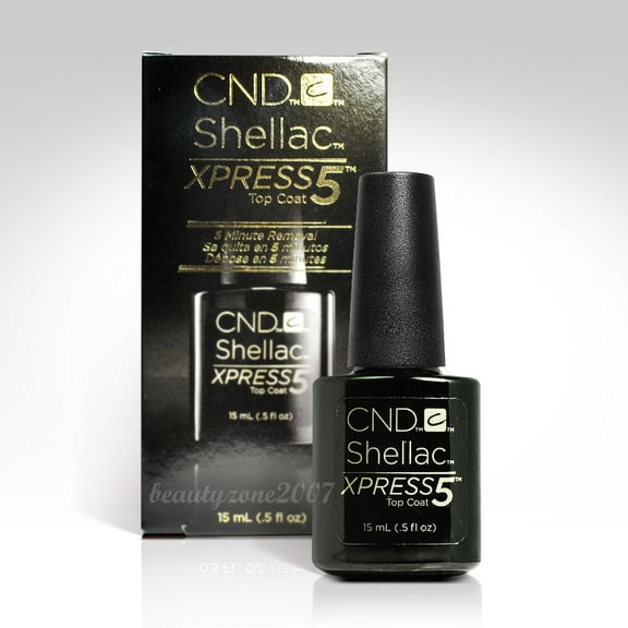 CND Shellac Xpress5 Top Coat - 5 Minute Removal 0.5oz