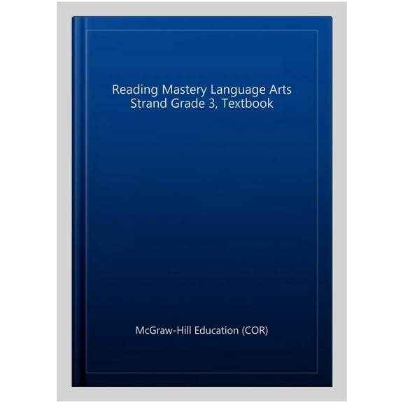 Pre-Owned Reading Mastery Language Arts Strand Grade 3, Textbook (Hardcover) 0076126080 9780076126088