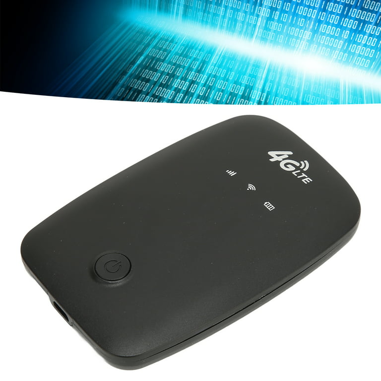Mobile WiFi Hotspot, Portable 4G WiFi Router SIM Card Slot 2100mAh Battery  For Tablet 