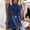 Blue, variant on Womens Spring Tops Gray Quotes Sleeveless Crew Neck Casual Tank Tops Tank Top XXL
