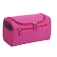 thumbnail image 1 of Fashionhome Sac de Rangement pour Articles de Toilette pour Hommes, Grande Capacité, Étanche, Trousse de Voyage, Rose Rouge, 1 of 8