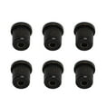 thumbnail image 4 of Guitar String Ferrules, Convenient Guitar String Through Body Durable Brass 6Pcs Replacement  For Bass Black, 4 of 8