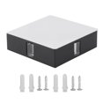 thumbnail image 1 of Aplique de pared LED de aluminio, aplique de pared LED para interiores de 12W, CA 85-265V para todos los lados, para mesita de noche, sala de estar, pasillo, comedor KTV, 1 of 8