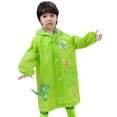 thumbnail image 4 of XASZHN Imperméable à Capuche Transparent Motif Dessin Animé Vert Menthe_002 TG, 4 of 6