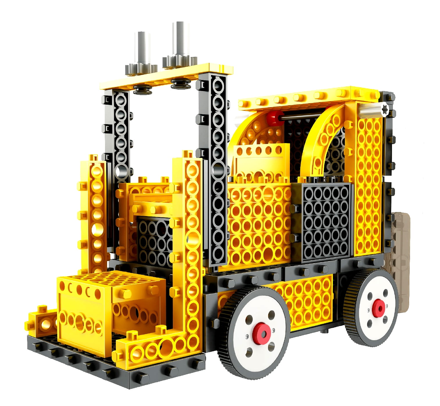 PlayWorld Toolbench Time! Motorized Construction Truck Building Kit
