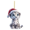 thumbnail image 1 of Cute Acrylic Animal Flat Pendant Fashionable Unique Small Exquisite Keychain Car Interior, 1 of 6