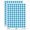 Light Blue, variant on Rocks Cairn Pile of Stones Hiking Trail Marker Round Sticker Set - Black - Matte Finish - 0.50" Size