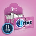 thumbnail image 2 of Orbit Bubblemint Sugarfree Gum, 14 pieces, (Pack of 12), 2 of 3