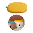 thumbnail image 1 of Taburete de almacenamiento Macarena Otomana de almacenamiento plegable amarillo, 1 of 8