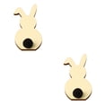 thumbnail image 1 of Advancent Paquete de 5 rebanadas de de conejo lindas decoraciones de Pascua estilo Simple Scrapbooking manualidades regalos de aniversario Type1 NO1 Advancent CBP191086, 1 of 6