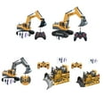 thumbnail image 2 of 1/24 Remote Control Excavator Remote Control Car Construction Tractor Children‘S Toy, 2 of 19
