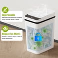 thumbnail image 3 of Cubo de Basura Automático con Sensor, 15L Bote de Basura Inteligente con Tapa Eléctrica, USB Rechargeable Botes de Basura Inteligente sin Contacto para Cocina, Oficina, 3 of 7