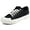 Black #A, variant on Womens Canvas Shoes Low Tops Lace up Fashion Sneakers for Walking Tennis
